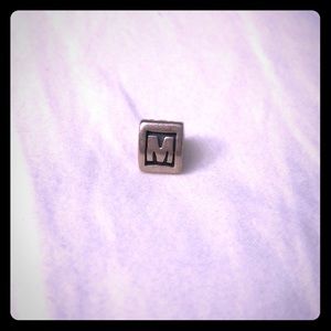 M pandora charm